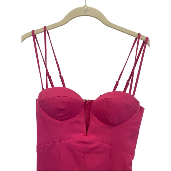 NBD Corset Fuchsia Mini Dress - Picture 5 of 6